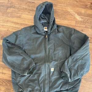 Vtg Carhartt R27 CHT faded chestnut Brown Bib...